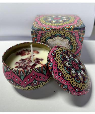 Scented Soy Candle for Men Valentine's Day Aromatherapy Candles Masculine Scents Soy Wax Construction