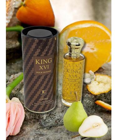 KING XVI POUR HOMME EAU DE TOILETTE 3.4 F.L Oz. Oriental fragrance for men. - Buy Online on GoSupps.com