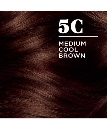 Clairol Nice'n Easy 5C Medium Cool Brown Hair Dye 6.26 Fl Oz - Pack of 1 - Buy Online on GoSupps.com