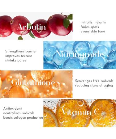 Dark Spot Remover Serum for Face & Body - Vitamin C & -Arbutin Facial Dark Spot Corrector for Stubborn Melasma Sun Spots & Freckles | Vegan Cruelty-Free Formula | Gentle for Sensitive Skin 0.7 Fl Oz (Pack of 1) - Buy Online on GoSupps.com