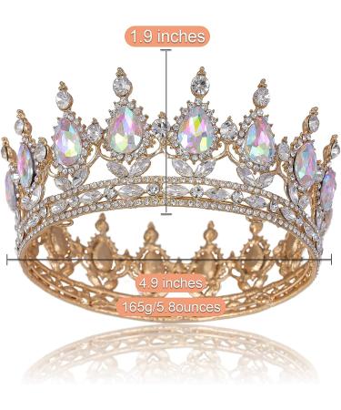 Crystal Princess Crown for Little Girls - Birthday, Prom, Costume Party - Queen Rhinestone Tiara - Buy Online on GoSupps.com
