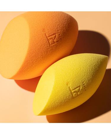 Real Techniques Miracle Complexion Sponge + Concealer Sponge Duo Makeup Blending Sponges For Foundation & Concealer Offers Light To Medium Coverage Natural Dewy Makeup Latex-Free Foam 2 Count 2 count (Pack of 4) Miracle Complexion Sponge and Concealer Spo - Buy Online on GoSupps.com