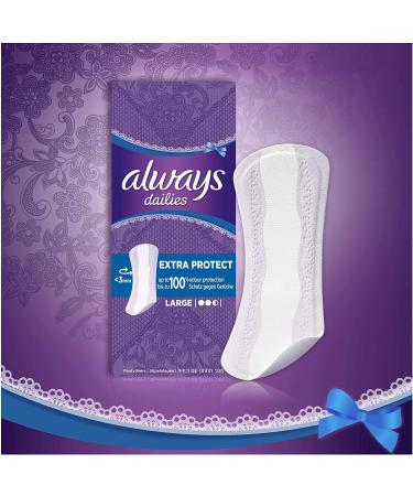 Always Dailies Extra Long Protect Plus Pantyliners - 1 Pack - Buy Online on GoSupps.com