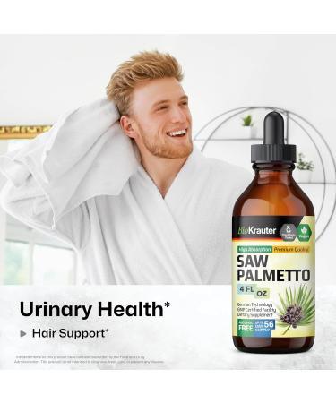 BIO KRAUTER Hyaluronic Acid 60 Gummies & Saw Palmetto Tincture 4 Fl. Oz - Buy Online on GoSupps.com