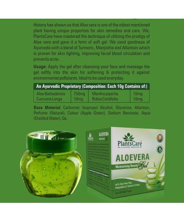 Buy Ayurvedic Aloe Vera Moisturising Gel 100g - Best Plants Care for Healthy Skin | International Shipping Available - Buy Online on GoSupps.com
