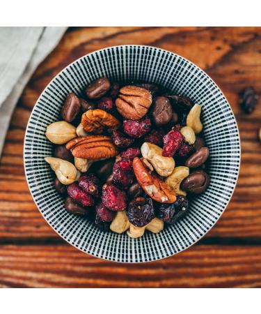 Seeberger Chocolate Mix 12 Pack - Unique Blend of Pecans Cashews Cranberries & Cherries | Crisp & Delicious Treat (150g x 12) - Buy Online on GoSupps.com