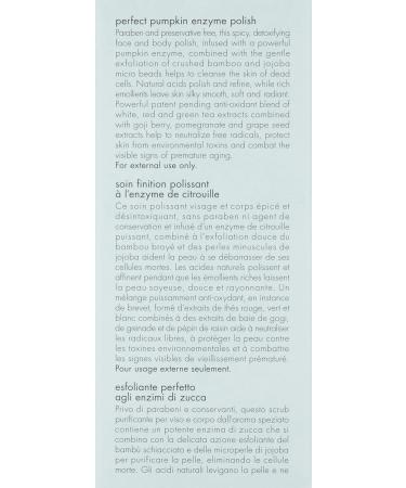 June Jacobs Perfect Pumpkin Enzyme Polish - Exfoliating Facial Scrub 3.8 Fl Oz | Shop Internationally - Buy Online on GoSupps.com