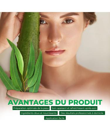 Dermawax Pre-Treatment and Post-Treatment Wax Kit - 500ml Aloe Vera Pre-Wax Toner and 500ml Eucalyptus Post-Wax Oil - Skin Care Removes Wax Residue - Buy Online on GoSupps.com
