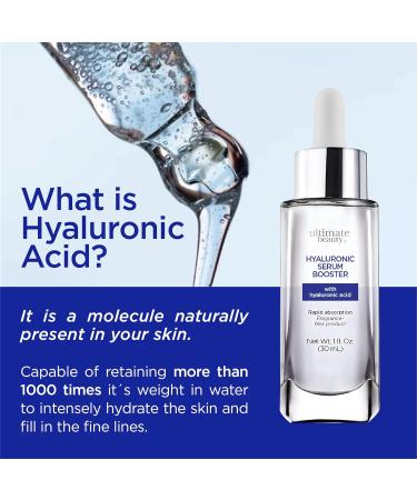 Buy 1.5% Pure Hyaluronic Acid Serum Booster - Hydrate & Plump Dry Skin | International Shipping - Buy Online on GoSupps.com