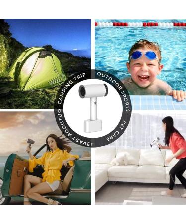 Cordless Hairdryer Rechargeable Wireless Hair Dryer with Hot Air & Cold Air Blow Dryer for Indoor & Outdoor - Buy Online on GoSupps.com