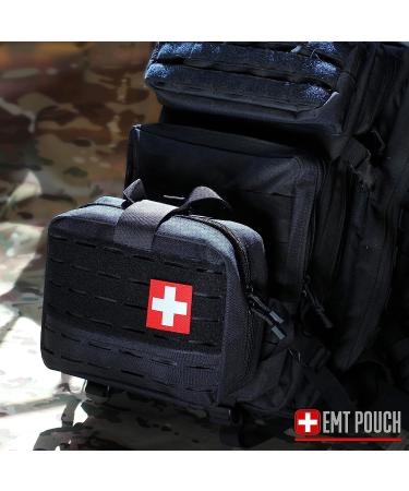 LIVANS Tactical Molle Medical Pouch of Upgraded Size First Aid