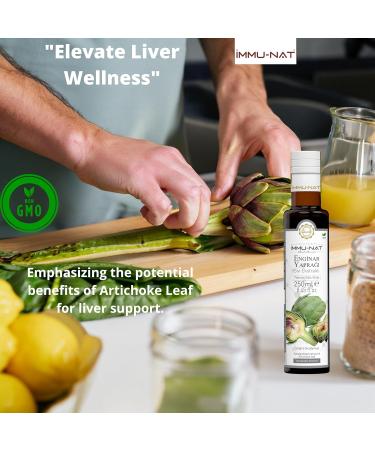 Artichoke Leaf Premium Liquid Supplement - 8.5oz | Natural Liver Support & Digestive Aid - International Shipping Available - Buy Online on GoSupps.com