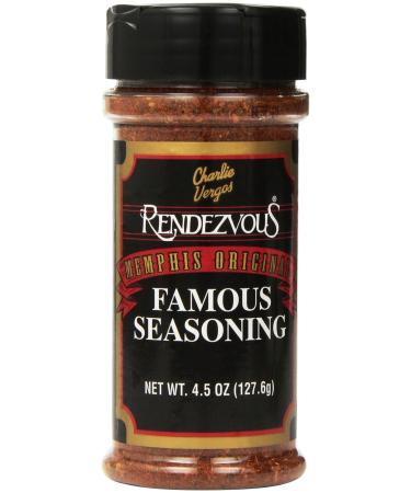Charlie Vergos Rendezvous Famous Memphis Barbecue Dry Rub Seasoning (4.5 oz) - Buy Online on GoSupps.com