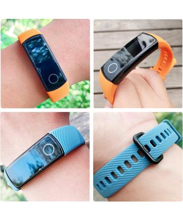 6 Pack Honor Band 5 Replacement Strap & 3 Pack Screen Protector - Compatible with Honor Band 5 Fitness Tracker - Buy Online on GoSupps.com