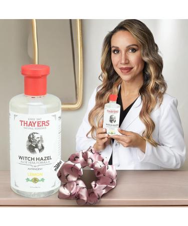 Witch Hazel Toner with Aloe Vera - 12 Fl Oz Alcohol-Free Rose Petal Scent | Natural Skin Care & Facial Cleanser | Pack of 3 for Radiant Skin - Buy Online on GoSupps.com