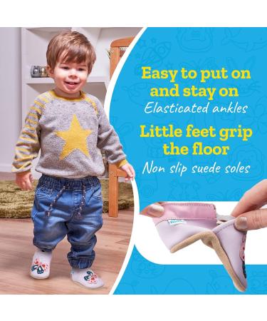 Soft Sole Leather Baby Shoes | Toddler Walking Shoes 18-24 Months | Beth Butterfly Design - Buy Online on GoSupps.com