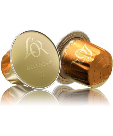 L'Or Espresso Caf Delizioso - Intensity 5 - 50 Aluminum Capsules Compatible with Nespresso * Machines (10 capsules) - Buy Online on GoSupps.com