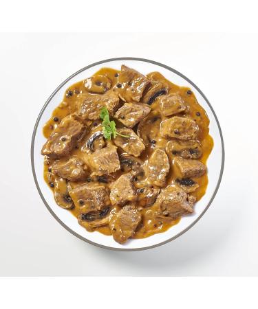 Paul & Louise Envie Du Jour - Sliced Beef with Tellicherry Pepper 180g - Microwaveable sachet - Ready in 2 min - To combine - Buy Online on GoSupps.com