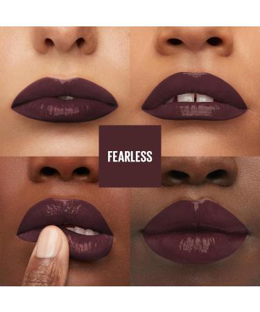 Maybelline SuperStay Vinyl Ink Liquid Lipstick - Fearless | Long-Lasting, Smudge-Free, Shine Finish - Buy Online on GoSupps.com