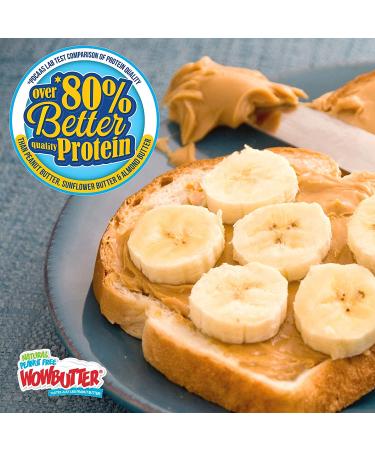 WOWBUTTER Creamy Plant Protein Spread, Peanut and Tree Nut Free, Non-GMO Soy, 1.1 Pound (Pack of 6) - Buy Online on GoSupps.com