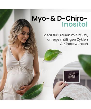 Zyklositol Capsules | Myo & D-Chiro Inositol with Folic Acid | PCOS Support Insulin Resistance Vegan Made in Germany - Shop Now! - Buy Online on GoSupps.com