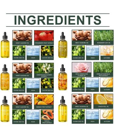 ZXSFDFNE Handmade Vanilla Rose Body Oil After Shower Body Moisturizing Oil Nourishing Hair and Body Oil Nourishing Nails Hair and Skin - Buy Online on GoSupps.com