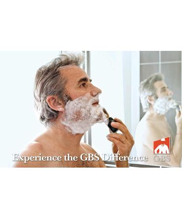Buy G.B.S 5 Blade Safety Razor - Long Stainless Handle Diamond Pattern | International Shipping Available - Buy Online on GoSupps.com