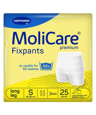 Molicare Premium Fixing Pants: Washable incontinence Fixing pants suitable for molicare shape and molicare premium shape S 8x25 pieces S 8x25 pieces