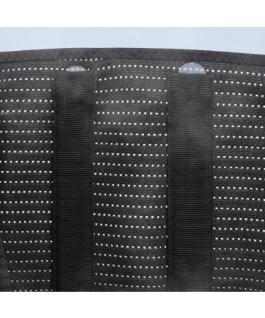 Back Brace Lumbar Support Adjustable Back Lumbar Support Belt Breathable Waist Brace Strap Lumbar Belt Waist Belt(Black X-Large) X-Large Black - Buy Online on GoSupps.com
