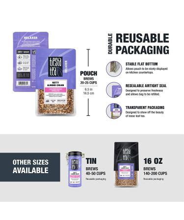Tiesta Tea Lavender Chamomile - Herbal Loose Leaf Tea, 0.9 oz, Caffeine-Free, Stress Relief, 25 Cups - Buy Online on GoSupps.com