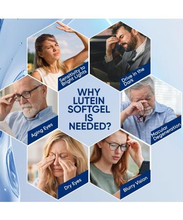 15 in 1 Advanced Eye Formula Neurobella Eye Vitamin and Mineral Supplement for Adults & Seniors with Lutein Astaxanthin Vitamin C/E Bilberry Promotes Eye Health Reduces Dryness 60 Capsules - Buy Online on GoSupps.com