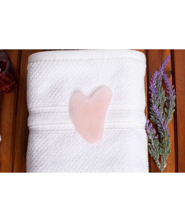 Rose Quartz Roller and Gua Sha Set - Pink Jade Roller - Silent Strong No Squeak - Reduces Puffy Eyes Dark Circles Wrinkles - Perfect Gift Set - Buy Online on GoSupps.com