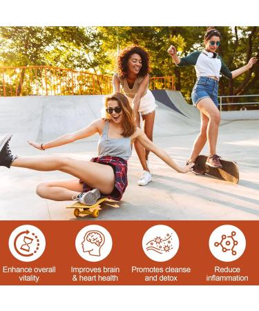 Organic Sea Moss Softgels with Black Seed Oil, Ashwagandha, Burdock, Turmeric, Elderberry, Omega 3 for Immune System, Skin, Joint, Energy, Gut Support 90-Count, 45 Days Supply 90 Count (Pack of 1) - Buy Online on GoSupps.com