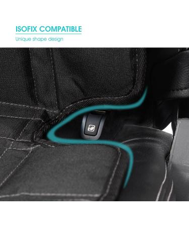 APRAMO Child Car Seat Protector | Waterproof Non-Slip Mat with 3 Mesh Pockets | ISOFIX Compatible - Buy Online on GoSupps.com