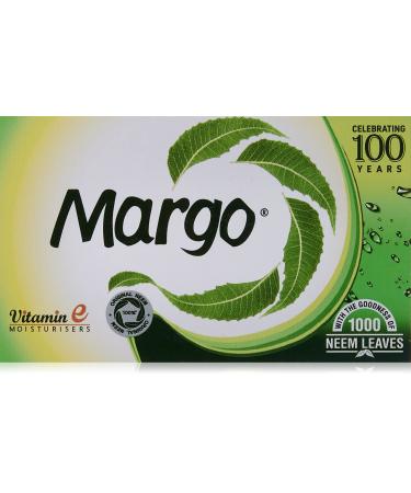 Margo Original Neem Soap Antibacterial with Neem Oil & Vitamin E 10-Pack (100 g x 10)