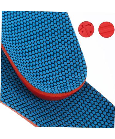 3pcs Blue Orthotic Shoe Insoles - Arch Support Inserts for Foot Pain Relief | International Shipping Available - Buy Online on GoSupps.com