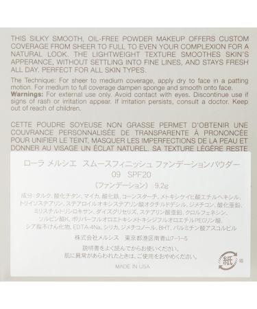 Laura Mercier Smooth Finish Foundation Powder SPF 20 - 3C1 09 30g | International Shipping Available - Buy Online on GoSupps.com