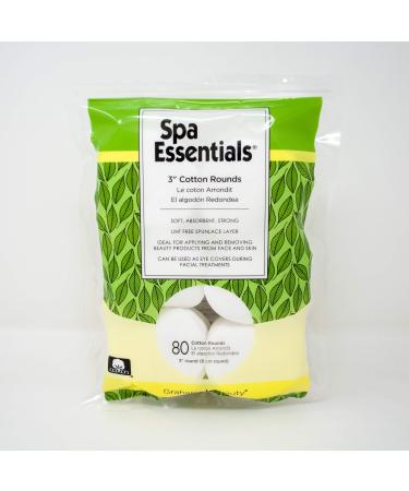 Graham Spa Essentials Cotton Rounds 3 Inch