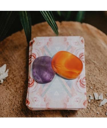 DOITOOL Facial Tool Set - 2pcs Healing Crystals and Stones Kit for Chakra Healing, Yoga Decor & Witchcraft Beginners - Buy Online on GoSupps.com