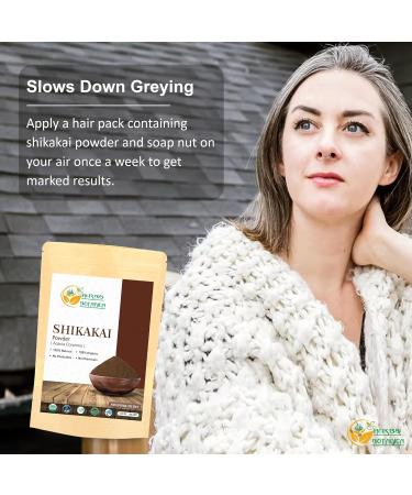 Herbs Botanica Shikakai Powder 5.30 Oz - Hair Growth & Conditioner - Vegan & Non GMO - Buy Online on GoSupps.com