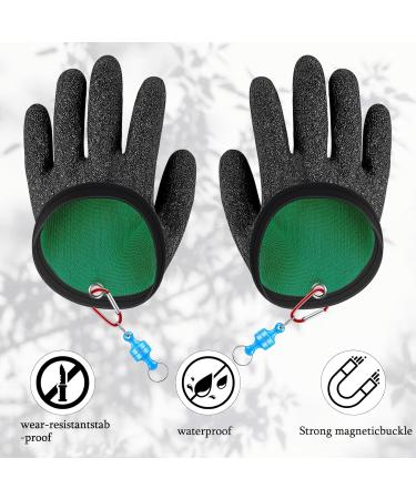 Jinxian Waterproof Fishing Gloves - Stab-Resistant Anti-Cut with Magnetic Buckles for Safe Pike & Zander Handling - Best Fishing Accessories - Buy Online on GoSupps.com