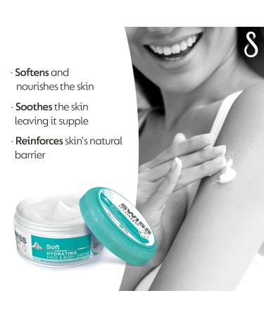 Swiss Image Soft Hydrating Face & Body Cream 200 ml - Light Non-Fatty Moisturizer for Daily Use | International Shipping Available - Buy Online on GoSupps.com