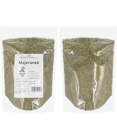 Kuchnia Zdrowia - Dried marjoram - Natural - Aromatic - No additives - Leak proof packaging with zip - Doypack: (250 grams) - Buy Online on GoSupps.com
