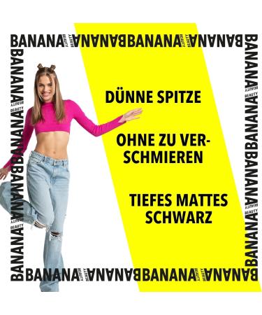  BANANA BEAUTY Banana Beauty Black Eyeliner (Basic Bitch) - Waterproof makeup for up to 14 hours - Precise application - Vegan & Cruelty-Free - Ideal for contact lens wearers - Buy Online on GoSupps.com