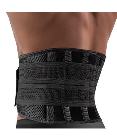 Cure Bobby |Back bandage - back belt for relief - breathable pelvic belt for women & men - including support struts & in 3 sizes