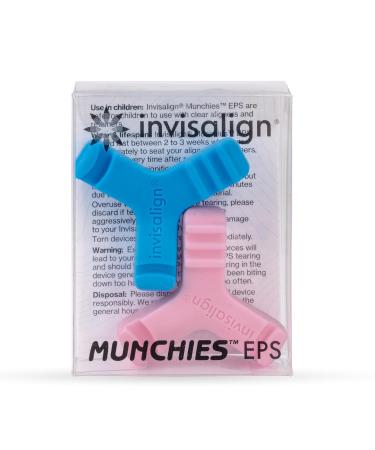 Invisalign Munchies EPS Aligner and Retainer Tray Seaters, Blue and Pink Aligner Chewies, (Pack of 2) Multicolor - Buy Online on GoSupps.com