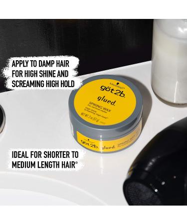 Got2b Glued Spiking Hair Wax 2 oz - Fierce Holding Power - Buy Online on GoSupps.com