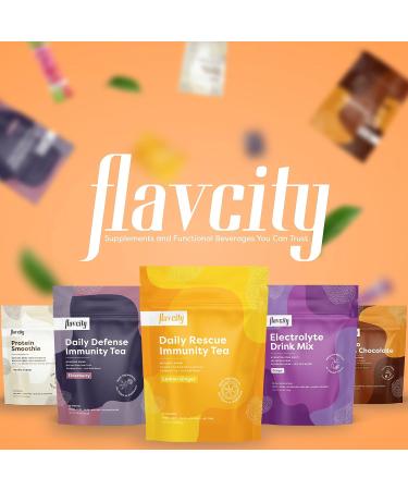 FlavCity Vanilla Protein Smoothie - Whey Protein Powder, Gluten Free, No Added Sugar, Collagen Protein Powder - 25g Protein per Serving (30 oz) - Buy Online on GoSupps.com