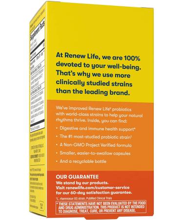 Renew Life Ultimate Flora Probiotic 15 Billion CFU - 60 Veg Capsules for Digestive Health - Buy Online on GoSupps.com