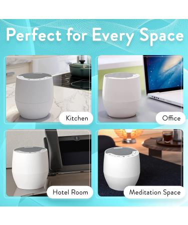 Serene Evolution White Noise Machine | 60 Sleep Sounds for Adults & Babies | Office Privacy & Noise Cancelling | Fan, Ocean & Rain Sounds - Buy Online on GoSupps.com